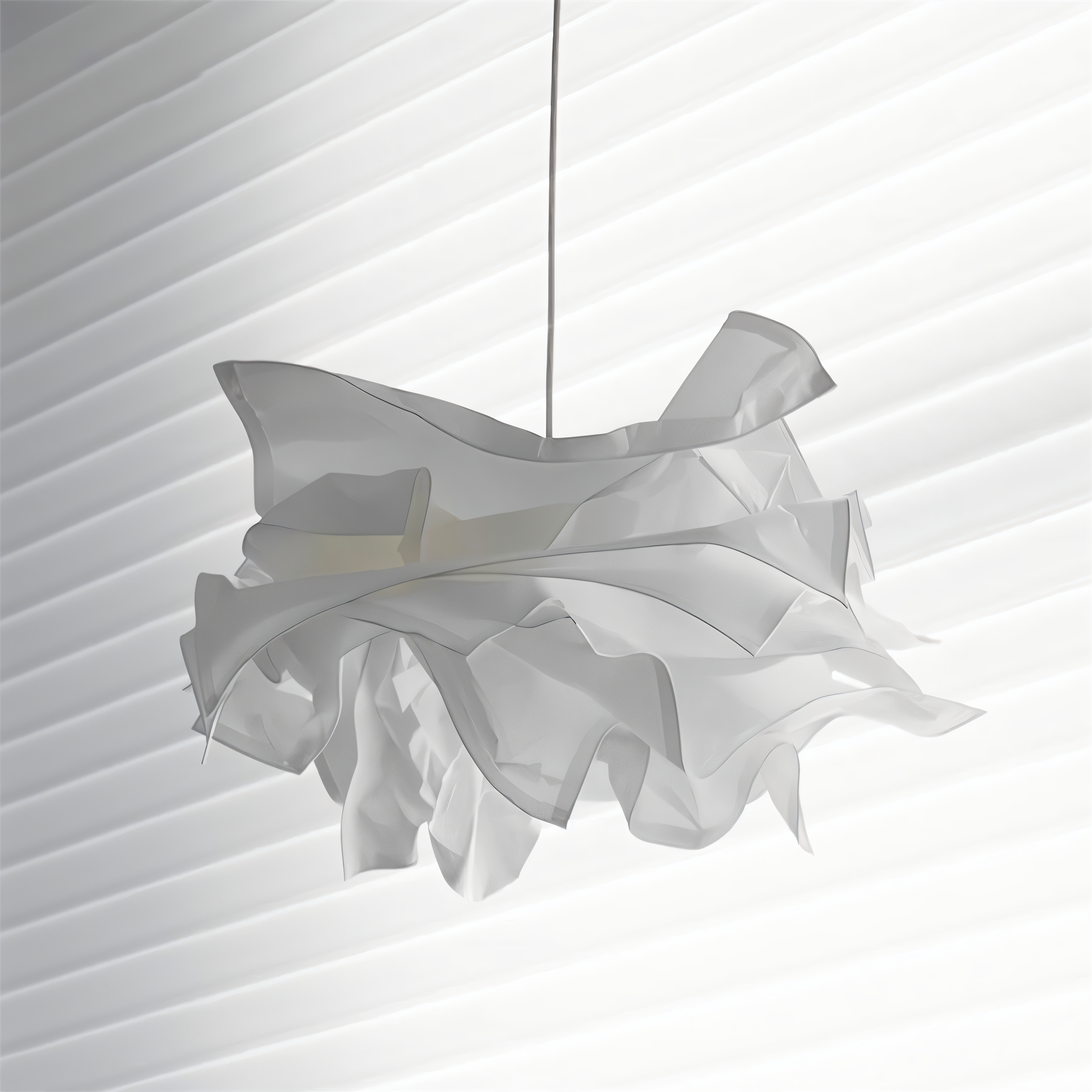 ShadeGlow - Brugerdefinerbar hængelampe med papirskærm design
