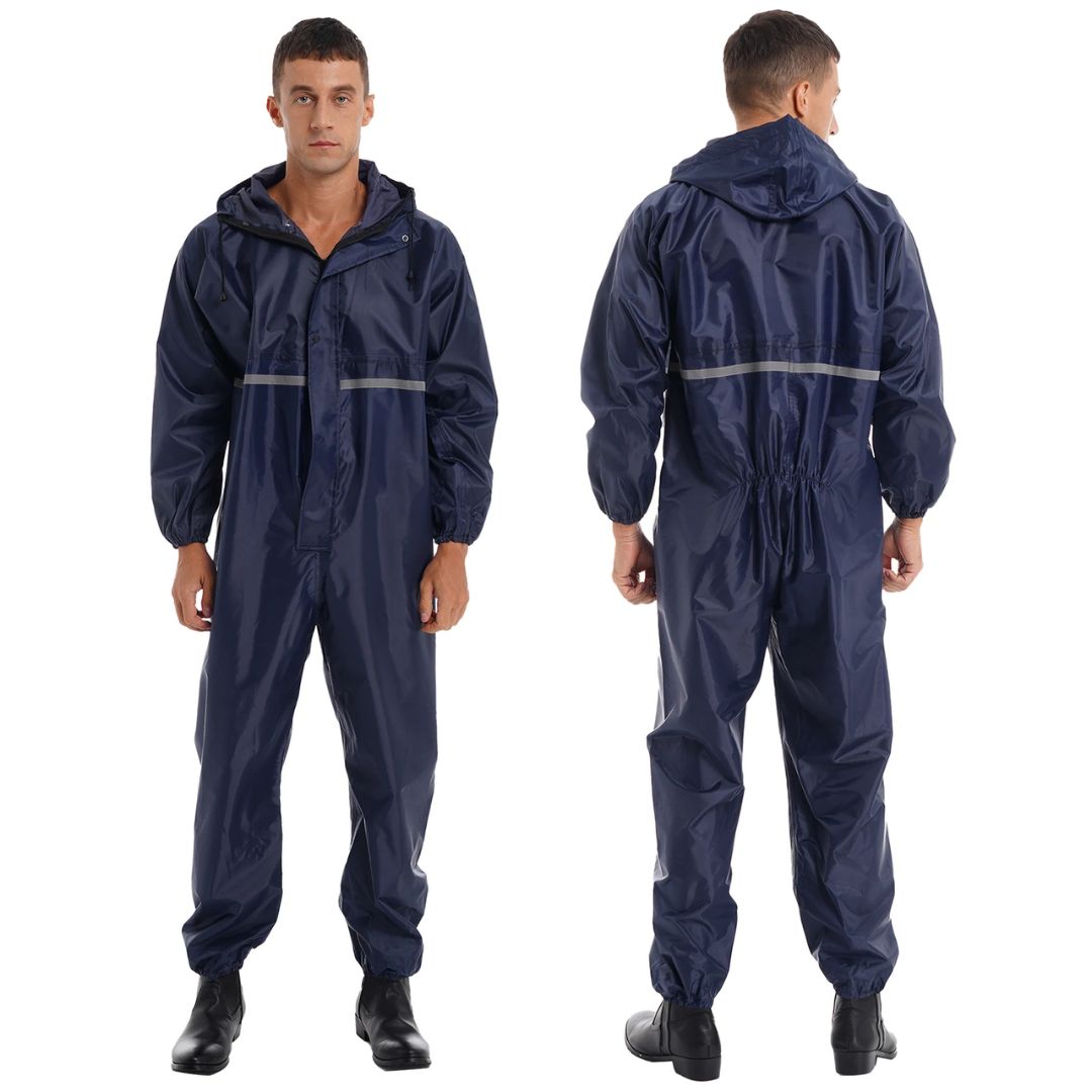 Hooded Safety Coverall Vandtæt