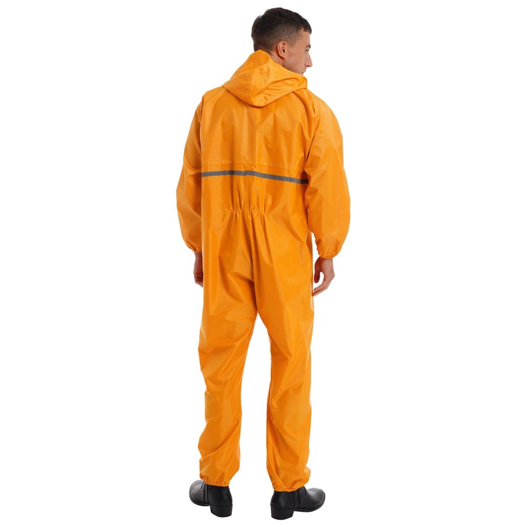 Hooded Safety Coverall Vandtæt