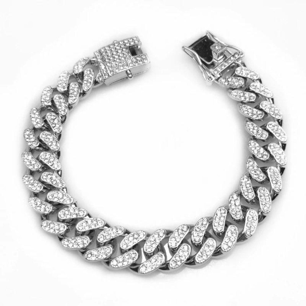 Hundehalsbånd Med Zirconia-Diamanter Til Hunde, Justerbart Design, Stilet Tilbehør