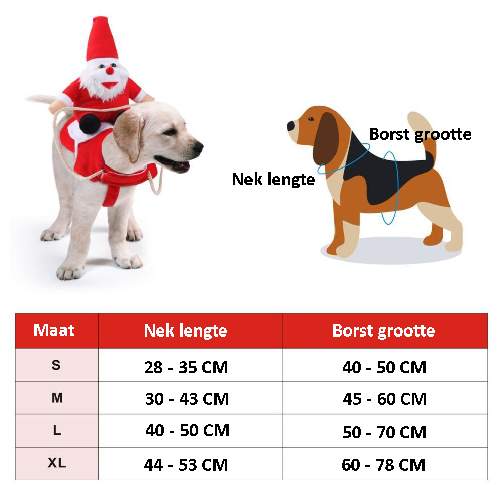 Hundetøj Juleoutfit Festligt Design til Hunde