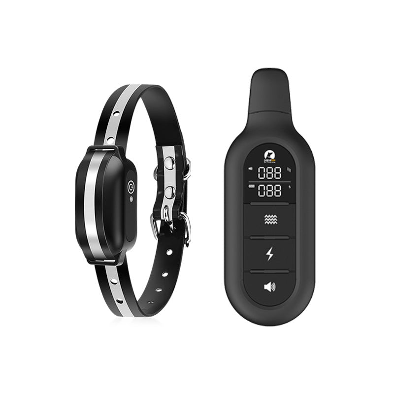 Hundetræningshalsbånd Med Lyd, Vibration Og Puls