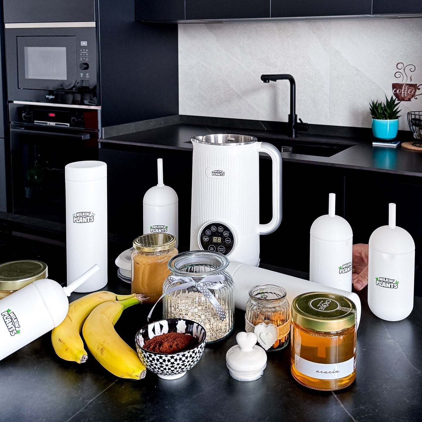 NutriSoy Sojamælkmaskine | Alsidig Sojabønne Blender & Køkkenmaskine til Sund Drikkevarer-zarada.dk