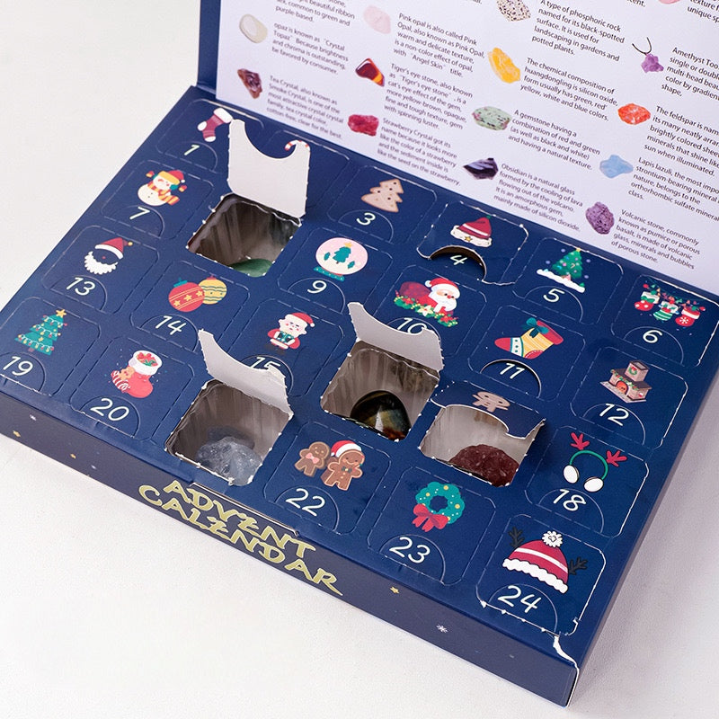 CrystalJoy Adventskalender | Nedtælling til jul med disse 24 magiske krystaller-zarada.dk
