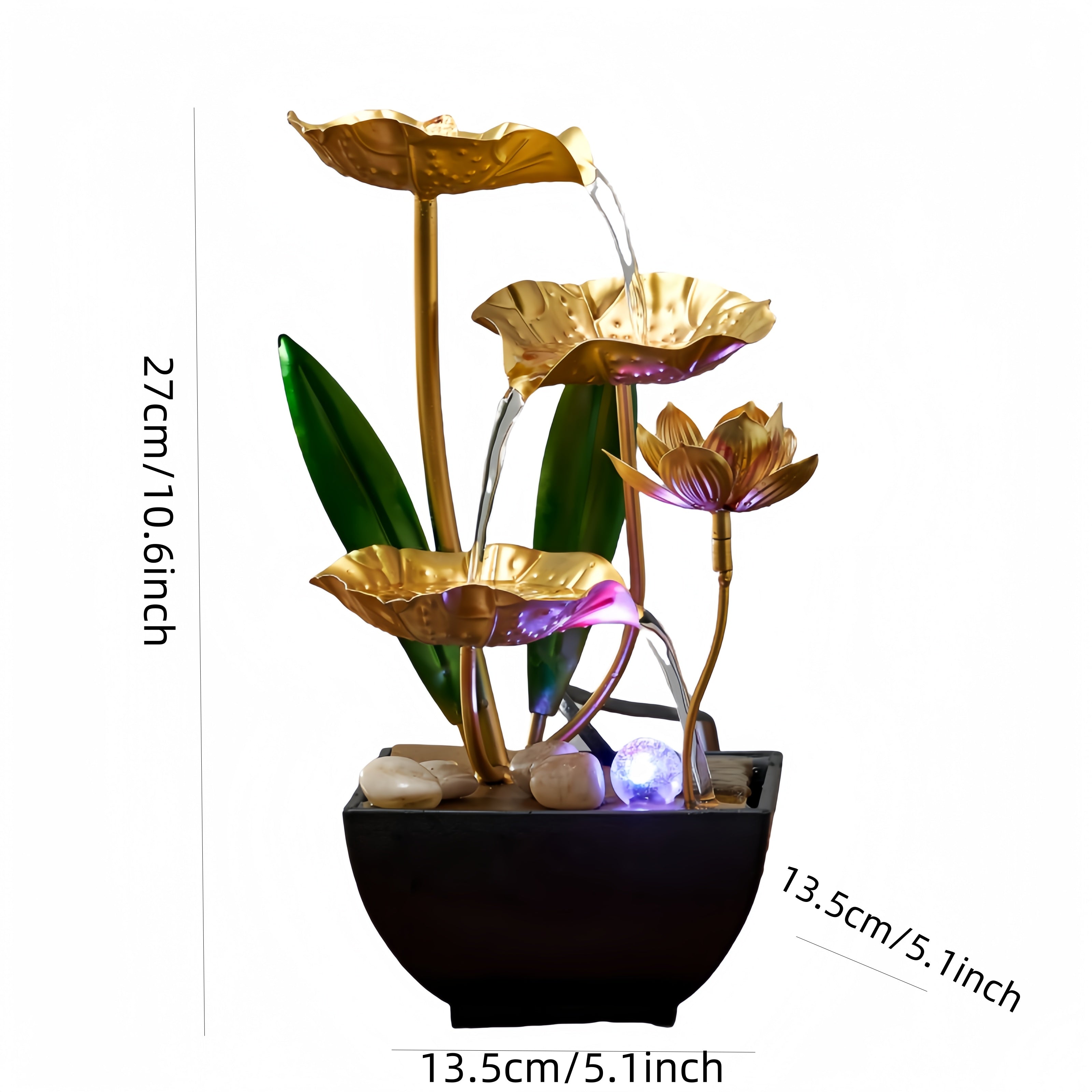 Indendørs Springvand Lotus Design