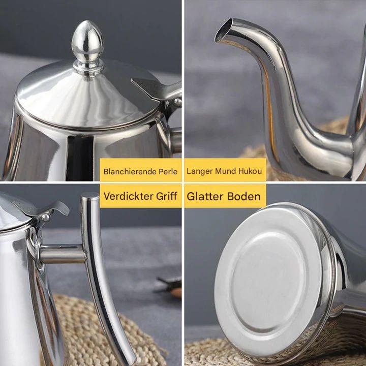 Induktionskedel i rustfrit stål med indbygget filter