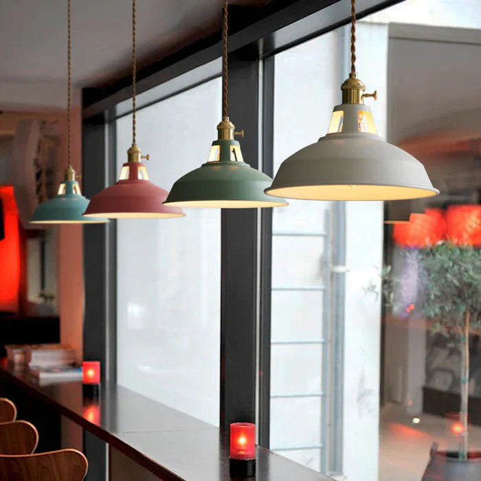 Industriel Hængelampe Retro Design Med Justerbar Kæde