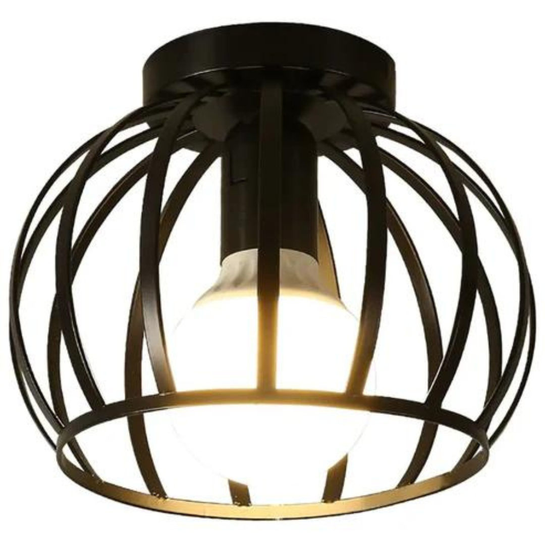 Industriel Loftslampe med Åben Design
