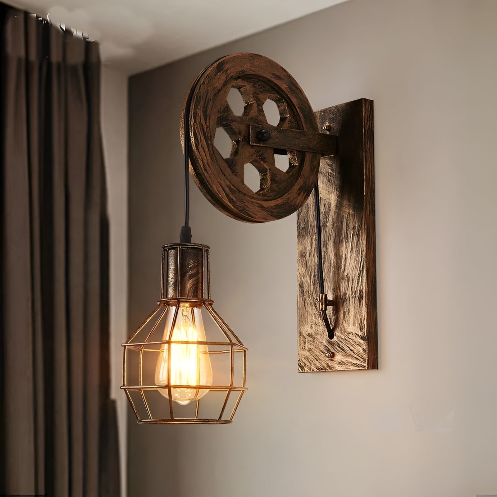 Industriel Væglampe LED Design til Stue