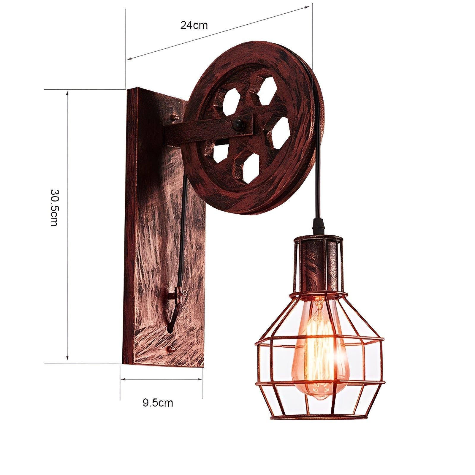 Industriel Væglampe LED Design til Stue