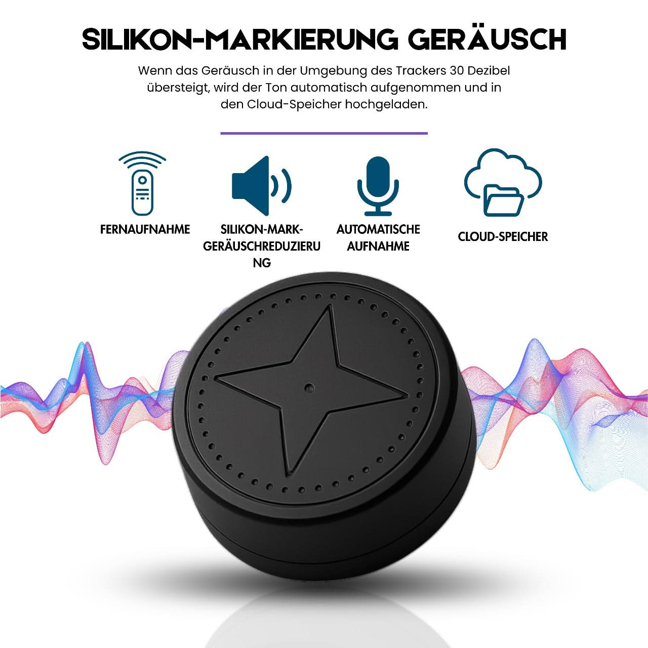 Intelligent GPS Tracker Kompakt Magnetisk