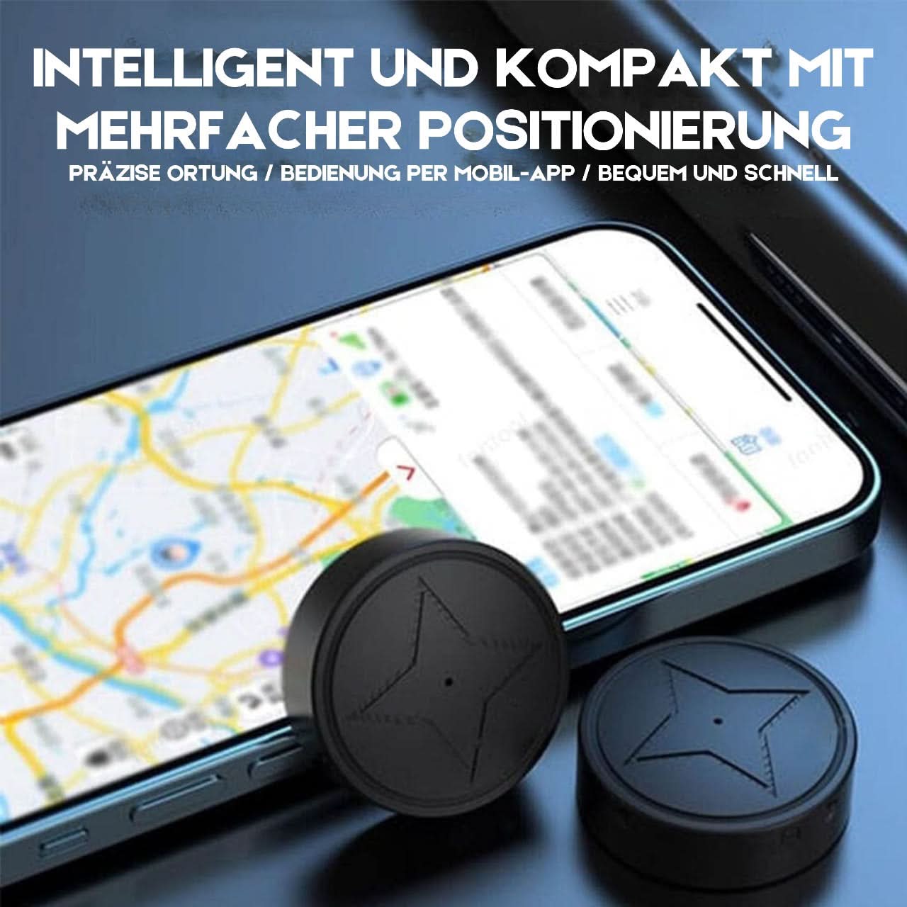 Intelligent GPS Tracker Kompakt Magnetisk