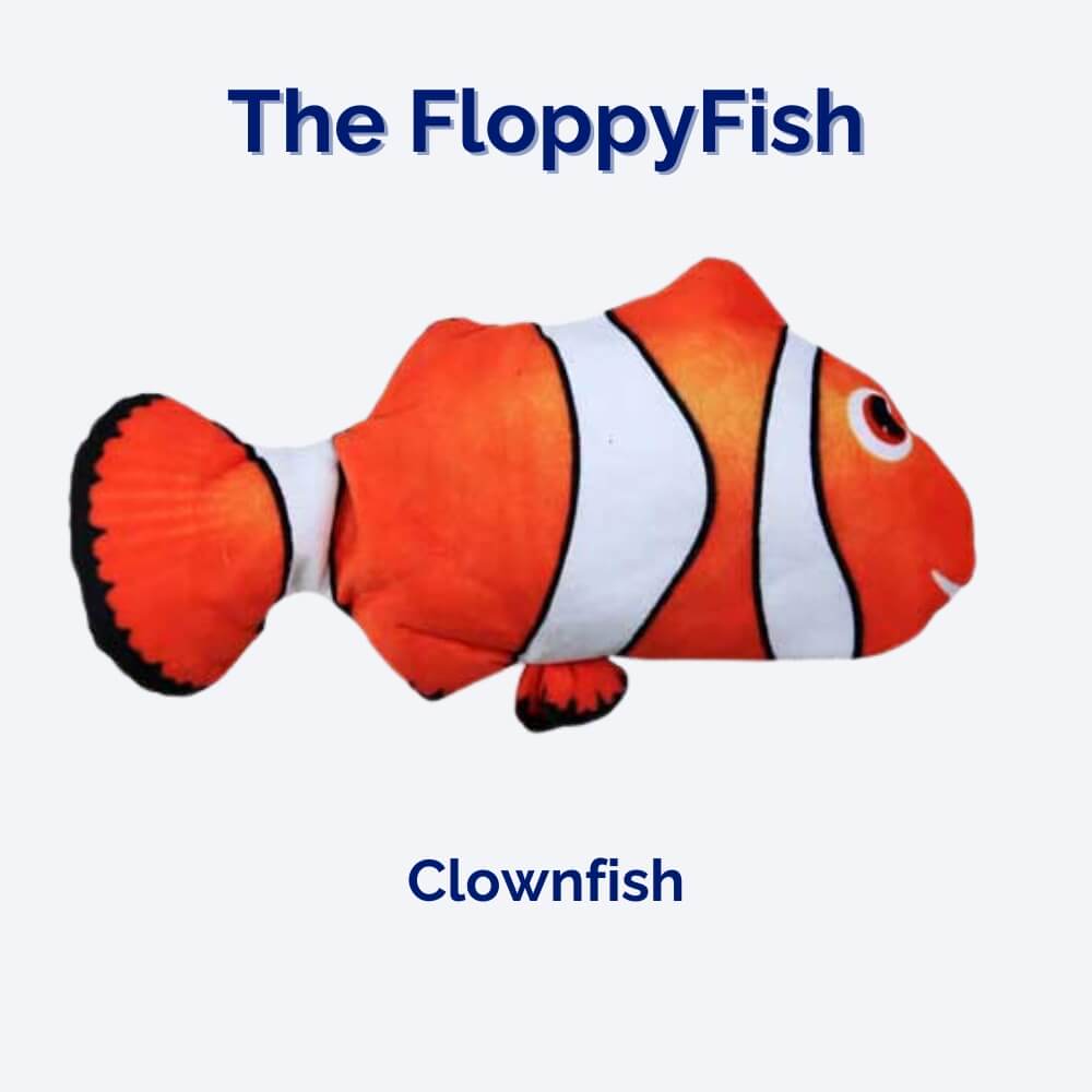 Interaktivt Hundelegetøj FloppyFish med Realistisk Bevægelse