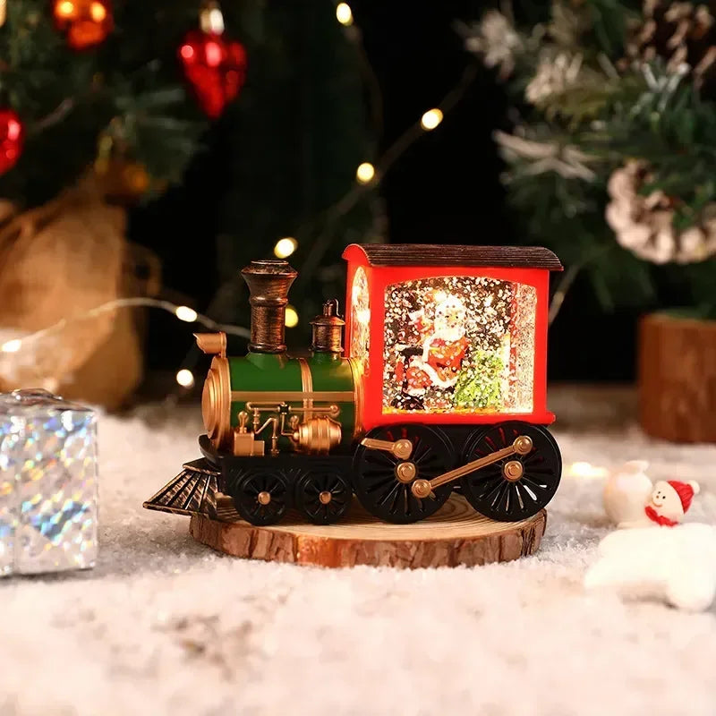 Juletog med sneeffekt