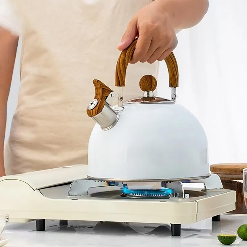 Justerbar Kedel i Rustfrit Stål med Piping Voice