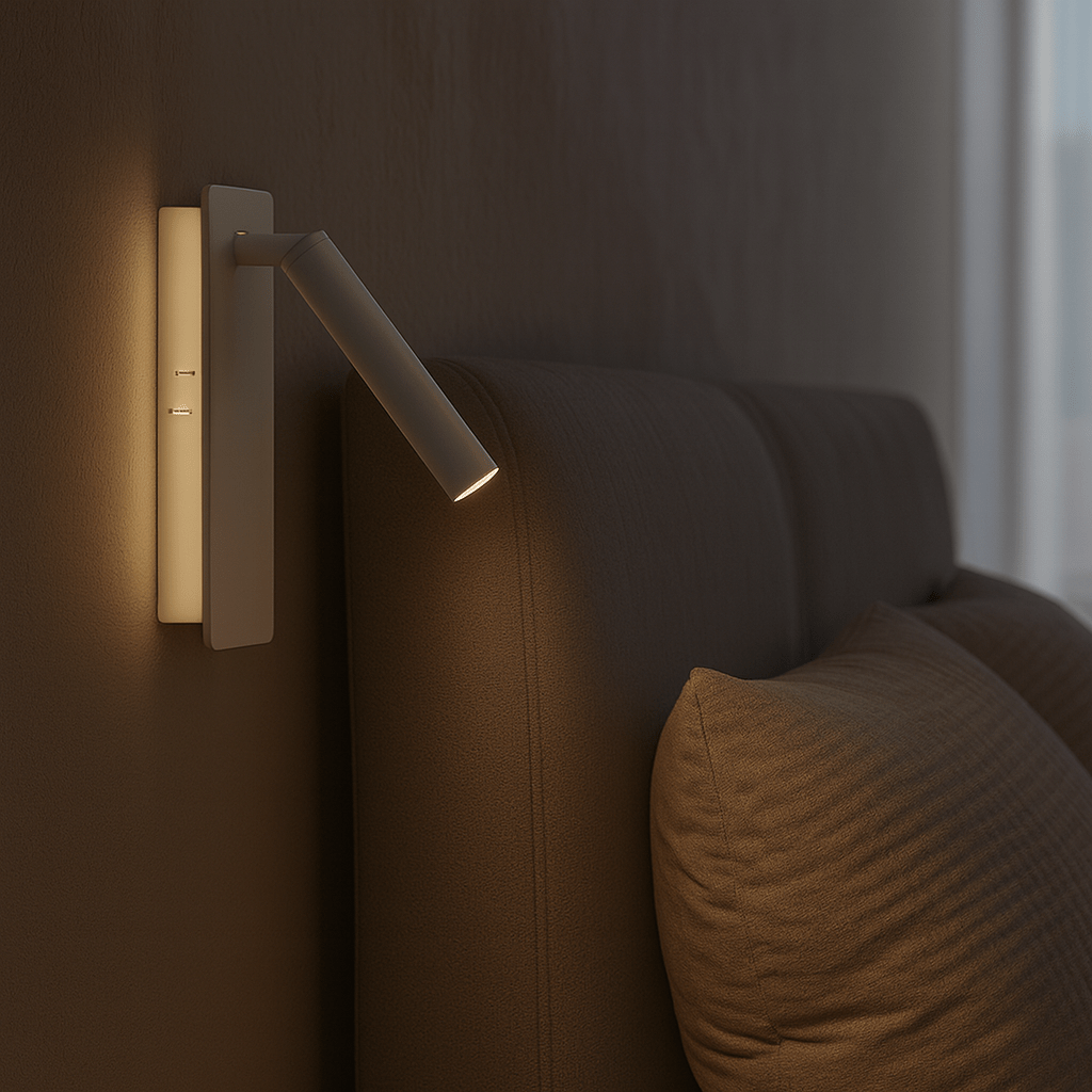 Justerbar LED-lampe til Sengebelysning Moderne Design