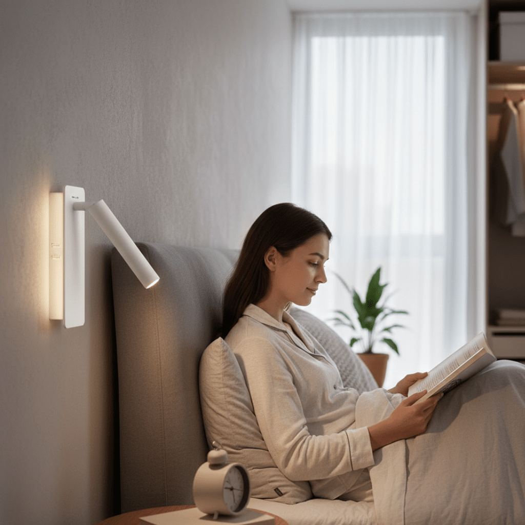Justerbar LED-lampe til Sengebelysning Moderne Design