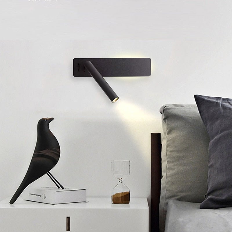 Justerbar LED-lampe til Sengebelysning Moderne Design