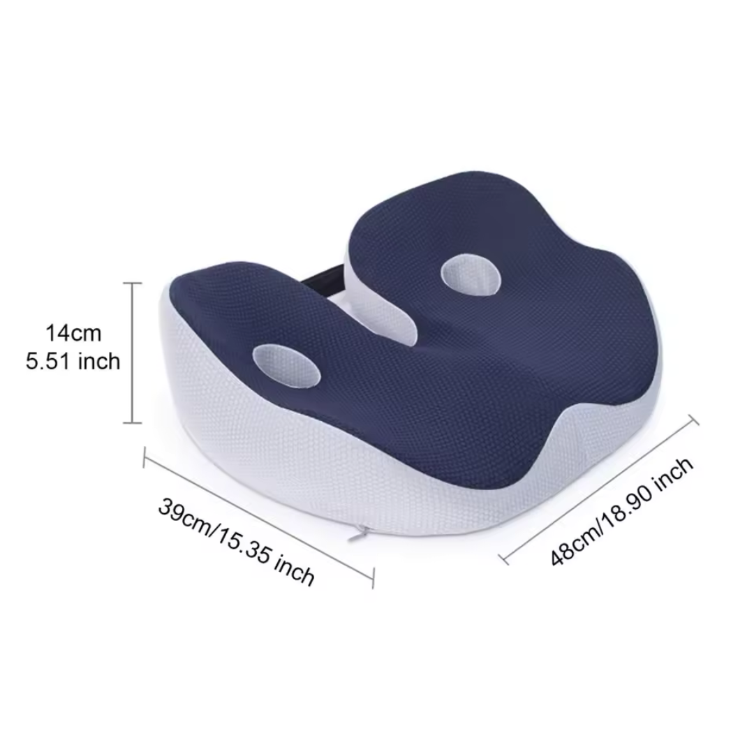 Justerbar Memory Foam Sædehynde til Komfort