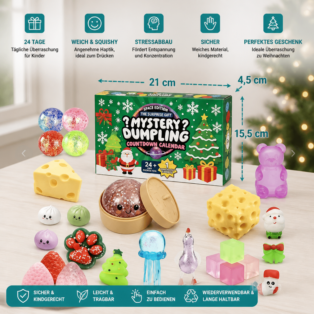 Mjuk adventskalender för barn – 24 dagar fulla av överraskningar