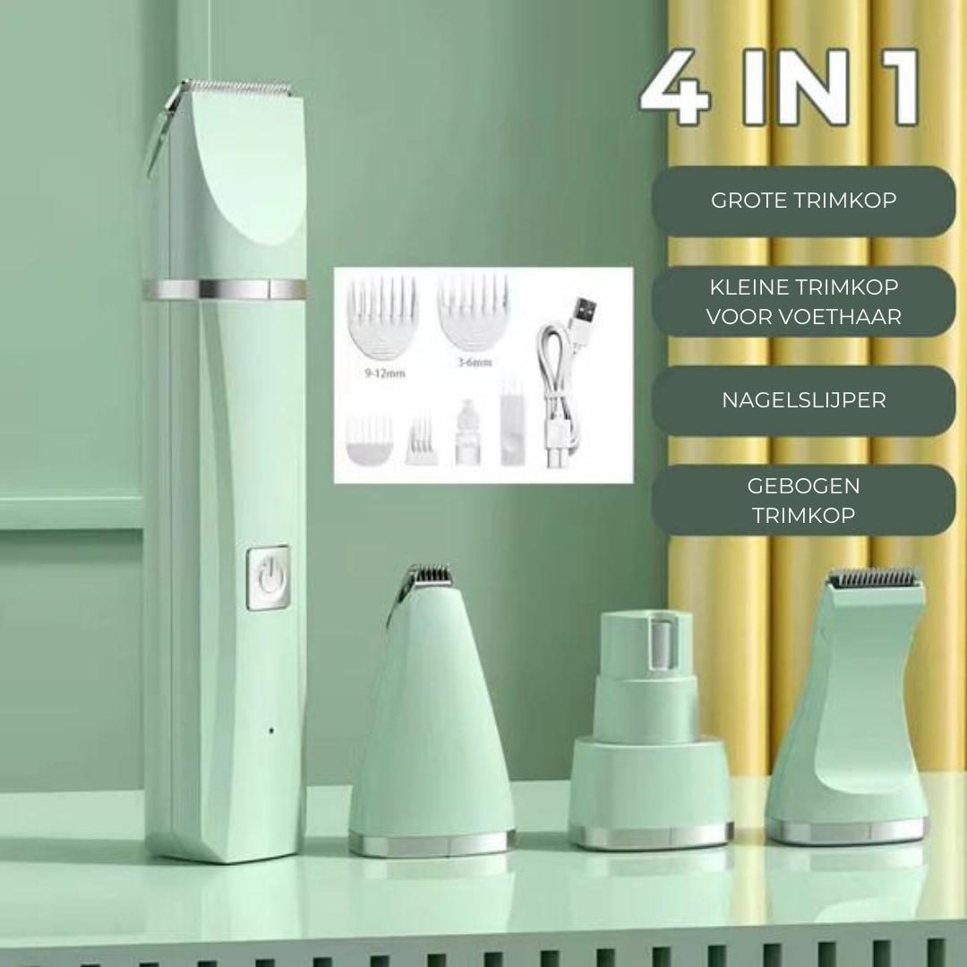 Kæledyrs Trimmer 4-i-1 TrimMaster Pro Til Hunde Og Katte
