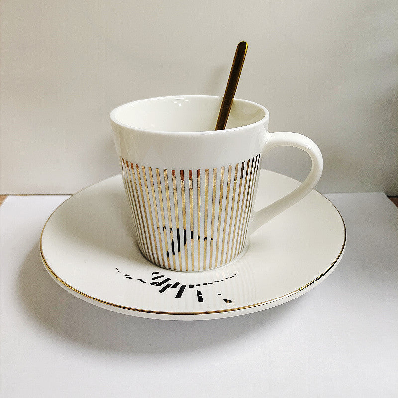 Kaffekop med Bevægende Refleksion - Unik og Kreativ Design