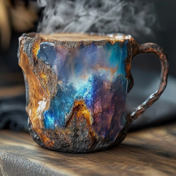 Kaffekopper Mineral Krystal Stilfuld Design