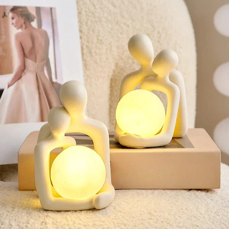 Keramisk Stemningslys LunaGlow