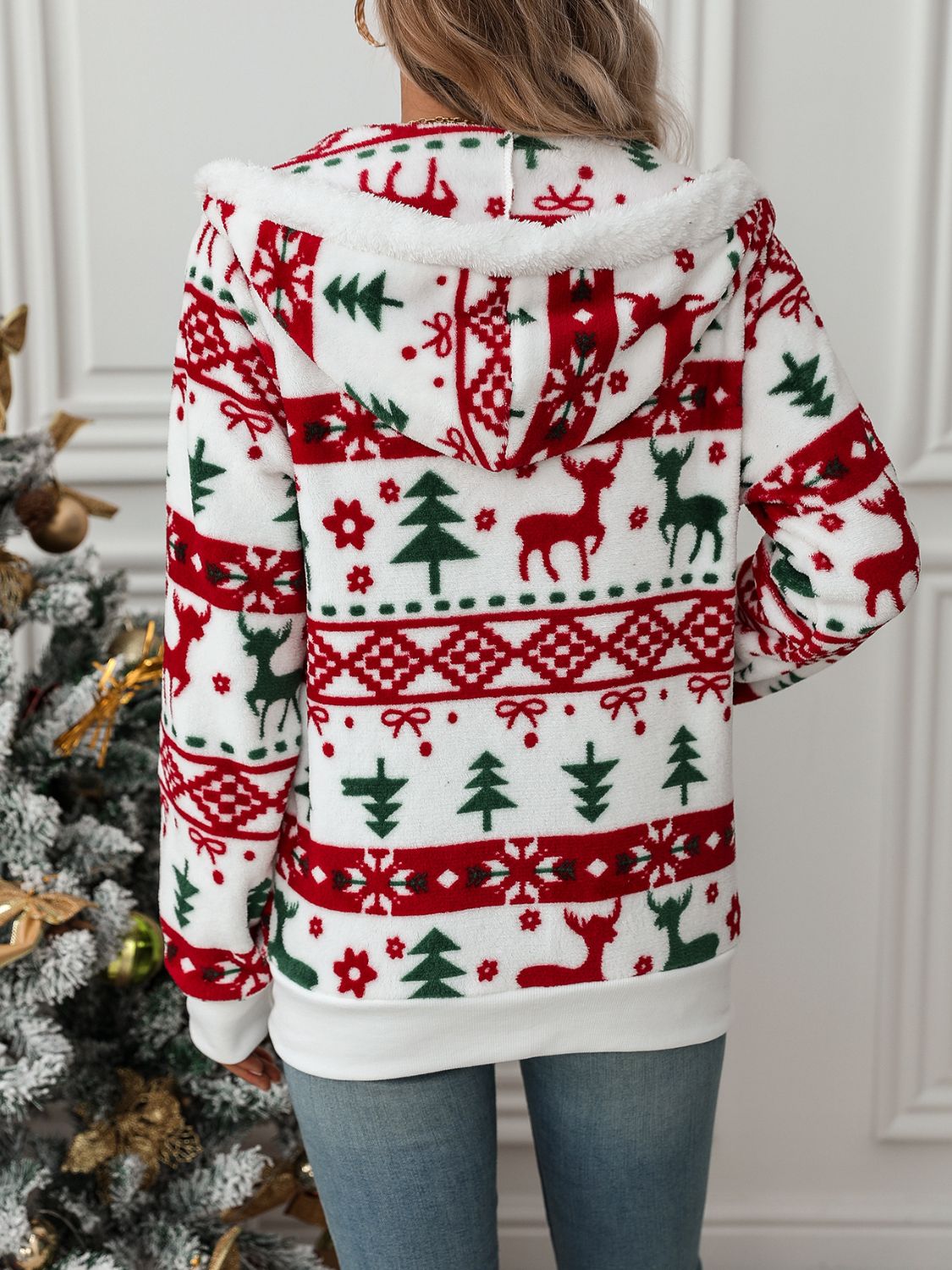 Dame Jul Hoodie | Varm, festlig og helt i stemningen