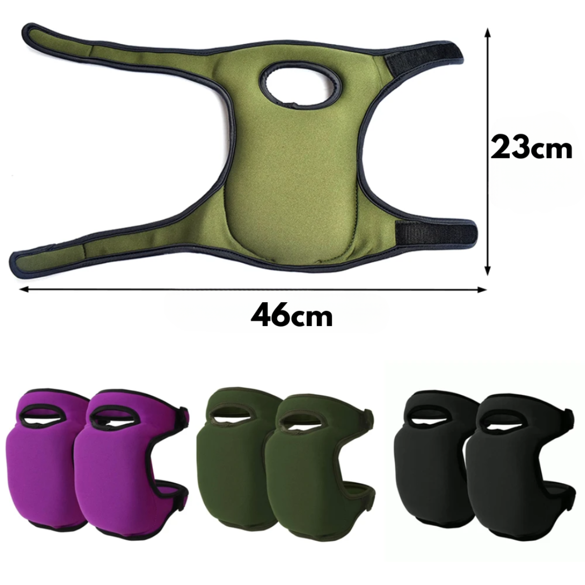 Knæbeskyttere til havearbejde Ergonomisk Design