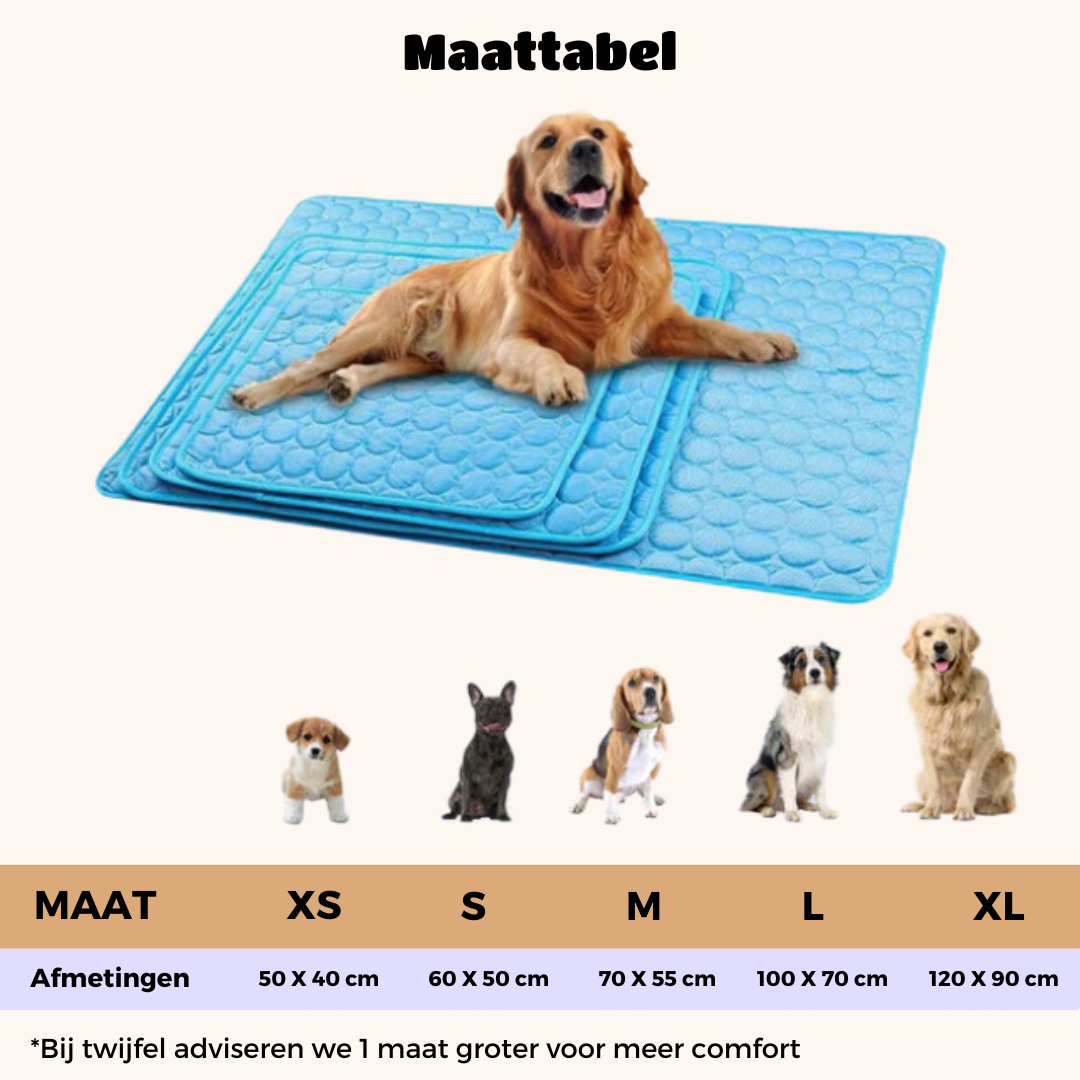 Kølemåtte til hunde med Innovativ Design