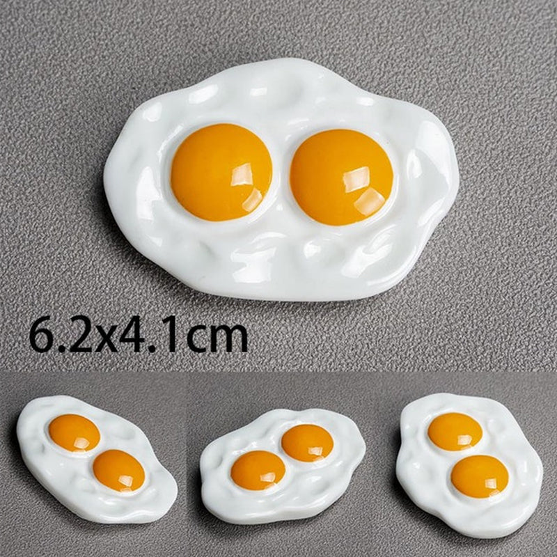 Køleskabsmagnet Sæt med Tegneserie Motiver Farverige 3D Design