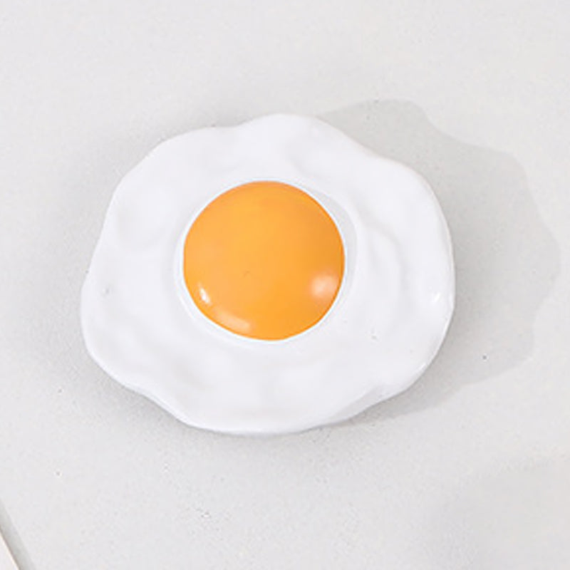 Køleskabsmagnet Sæt med Tegneserie Motiver Farverige 3D Design