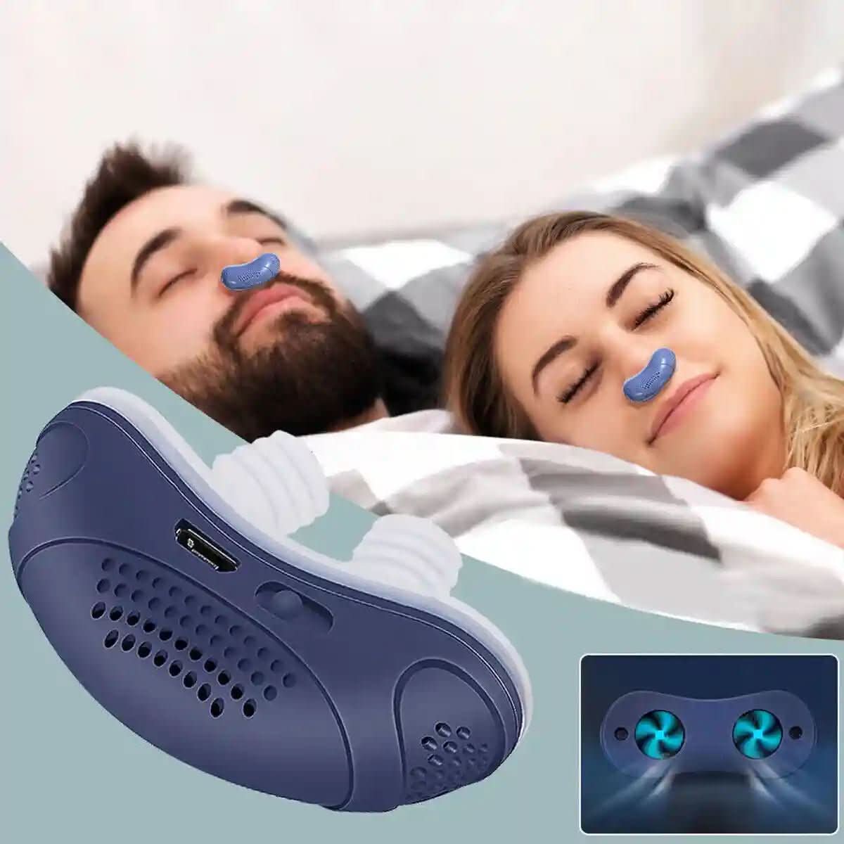Kompakt CPAP-enhed til natlig vejrtrækning