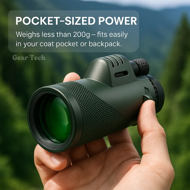 Kompakt Monokulær 600x Ultra-Zoom til Udendørs Eventyr