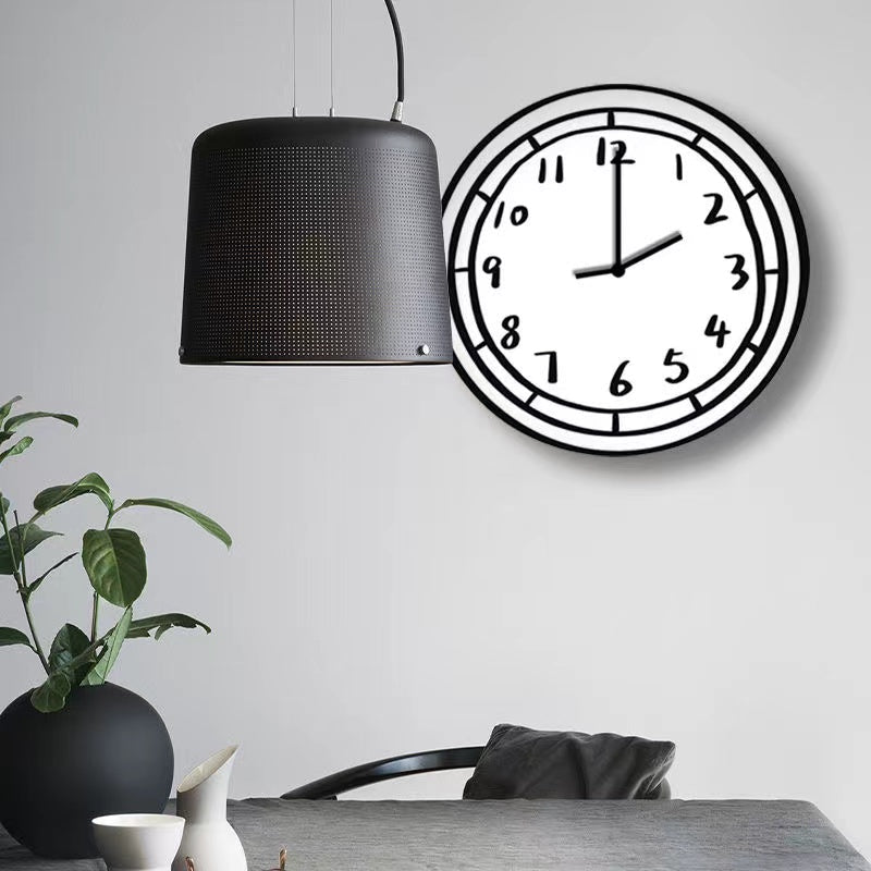Kreativ Vægur Tegneserie Design