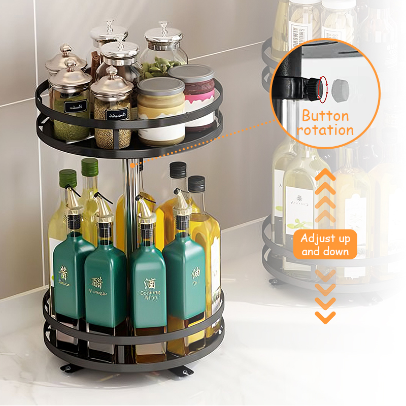 Krydderi Holder 360° Roterende Design