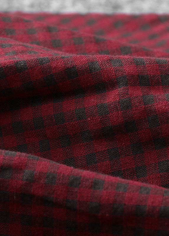 Kvinders Asymmetrisk Patchwork Nederdel med Snoretræk