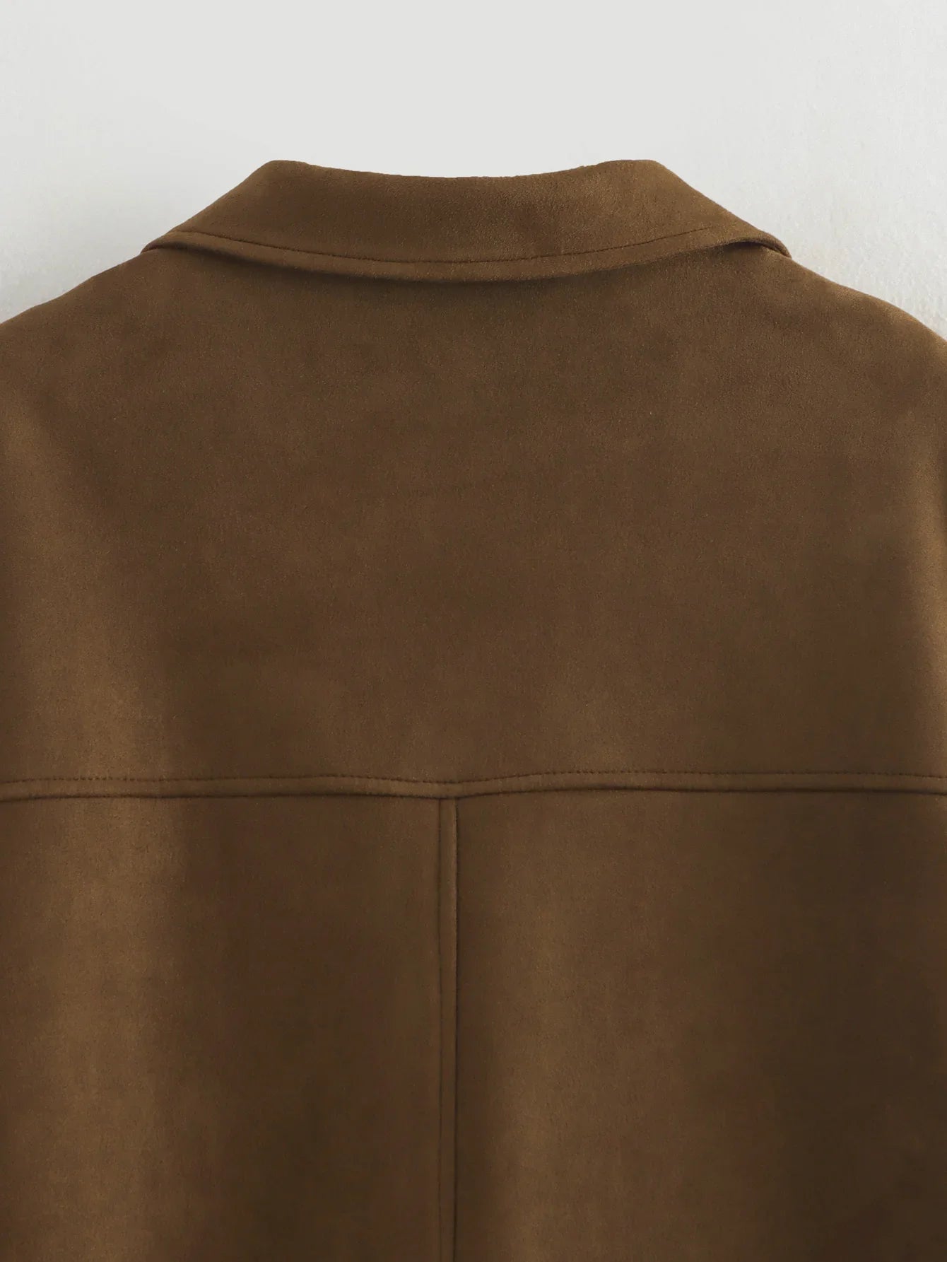 Kvinders Blazer Jakke Cropped Fit Med Lange Ærmer