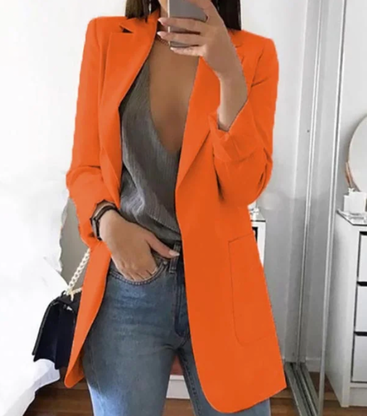 Kvinders Blazer Moderne Stil Elegant Design