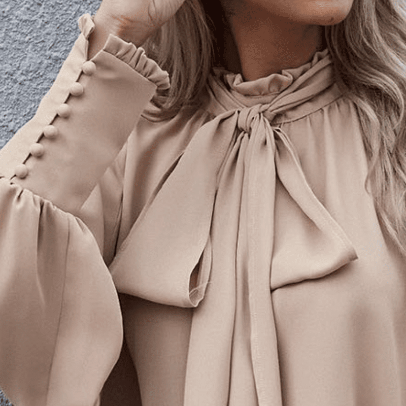 Kvinders Bluse Casual Elegant Polyester