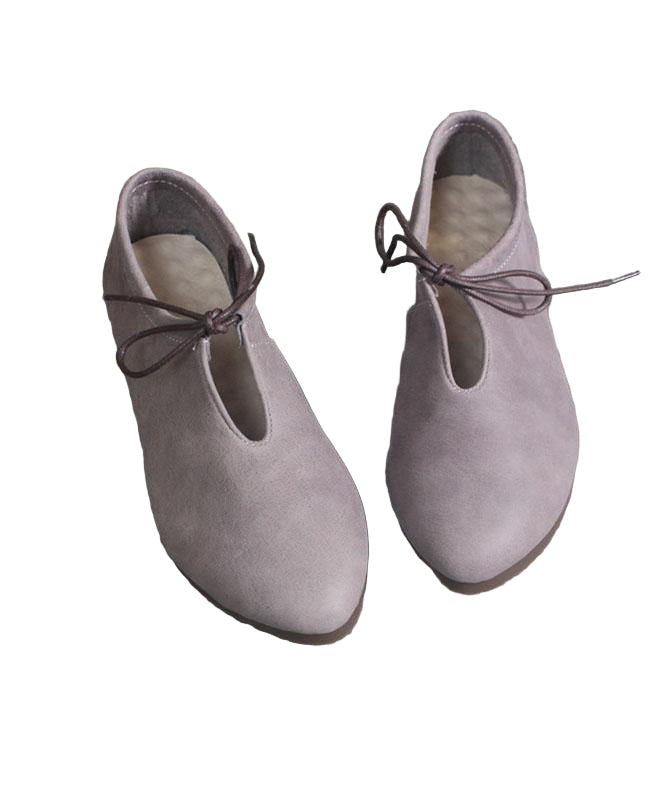 Kvinders Boho Loafers med Snøre
