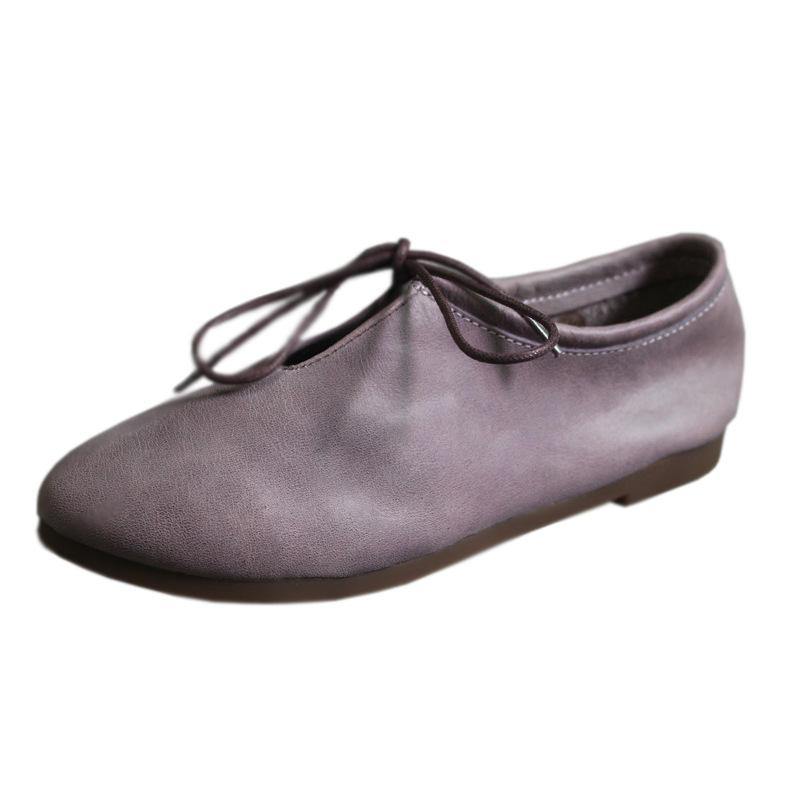 Kvinders Boho Loafers med Snøre