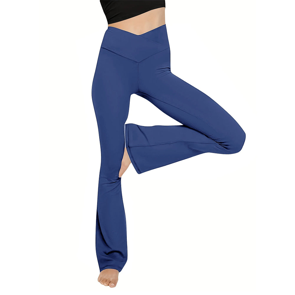 Kvinders Bootcut Leggings Høj Talje