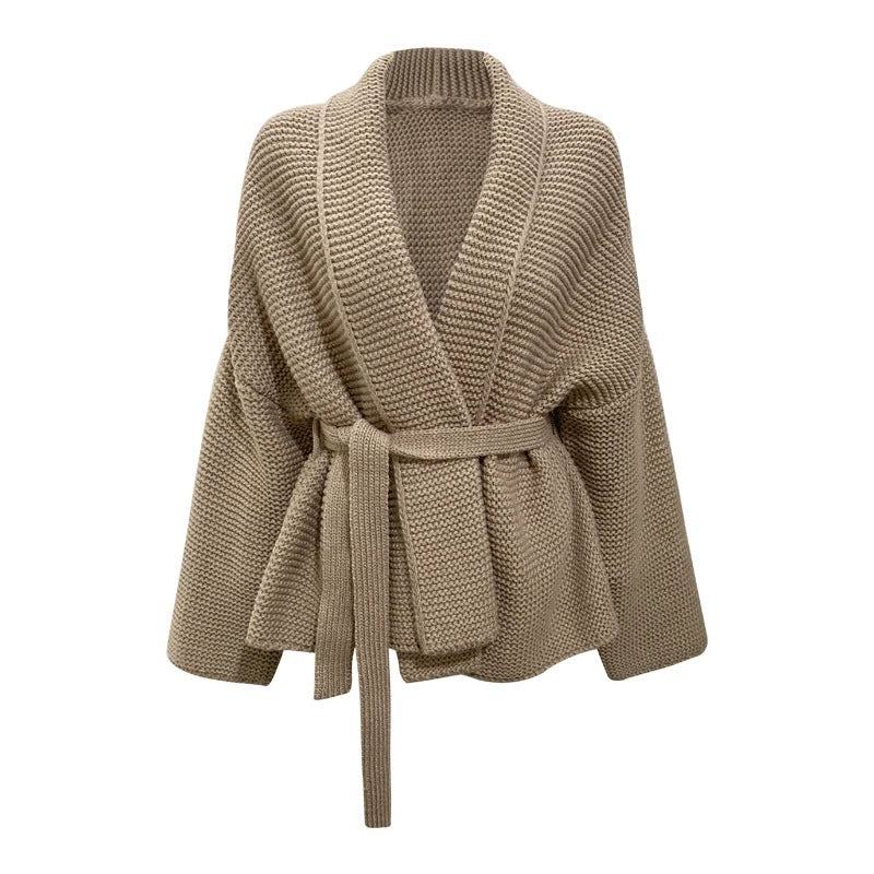 Kvinders Cardigan – Chunky Knit – Oversized Pasform