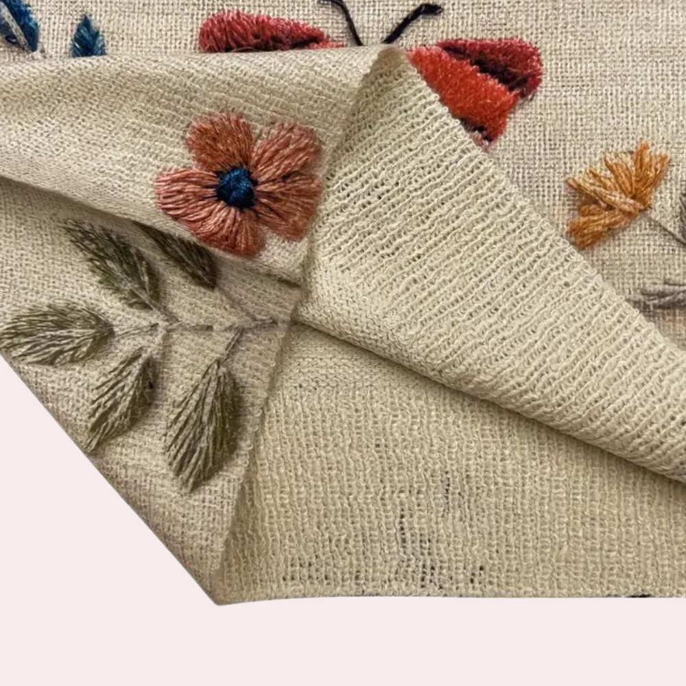 Kvinders Damesweater med Blomsterdesign
