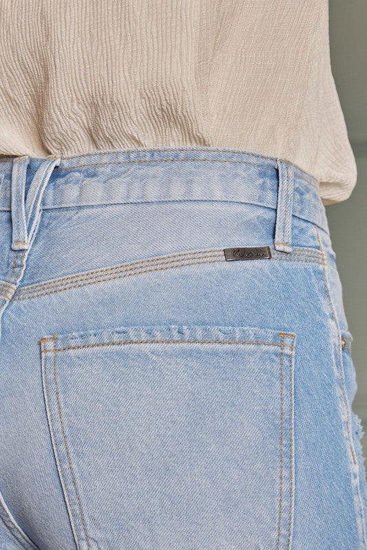 Kvinders Flared Jeans Høj Talje Denim