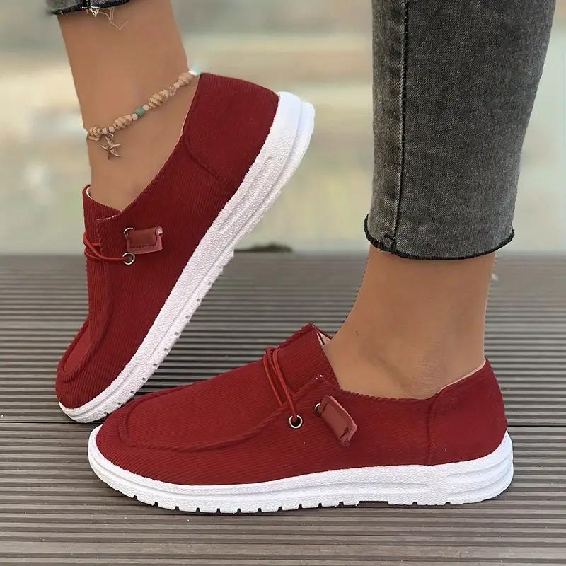 Kvinders Fritidssko Slip-on Design Komfortabel
