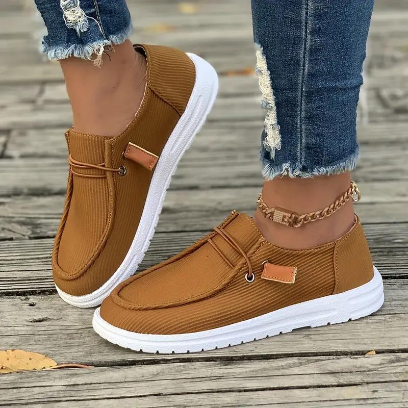 Kvinders Fritidssko Slip-on Design Komfortabel