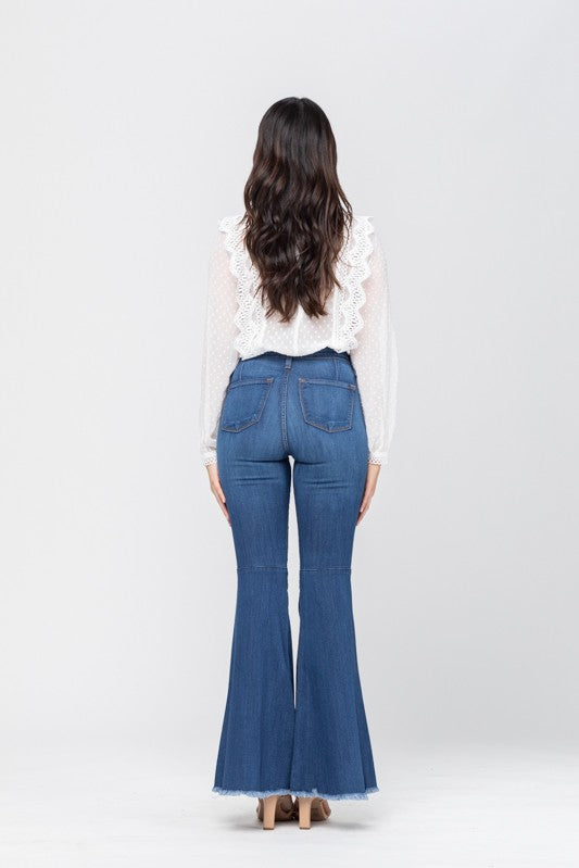 Kvinders Høj Talje Super Flare Jeans